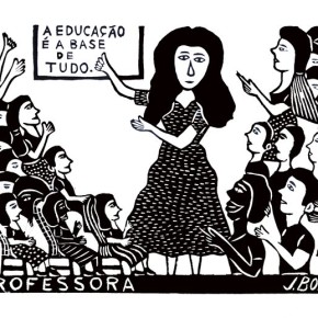 A professora J. Borges 48X66
